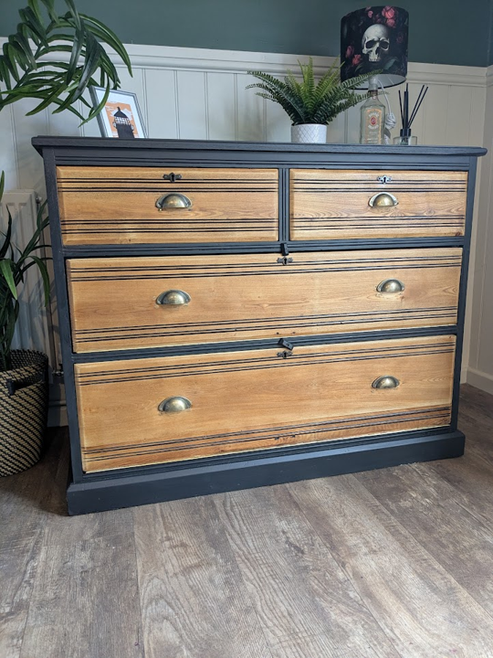 solid wood storage drawers