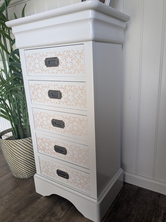 slim grey drawers