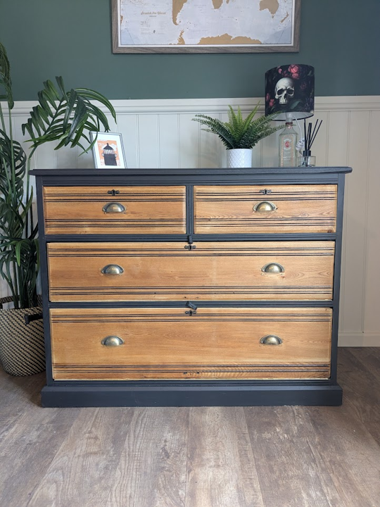 upcycled chest of drawers