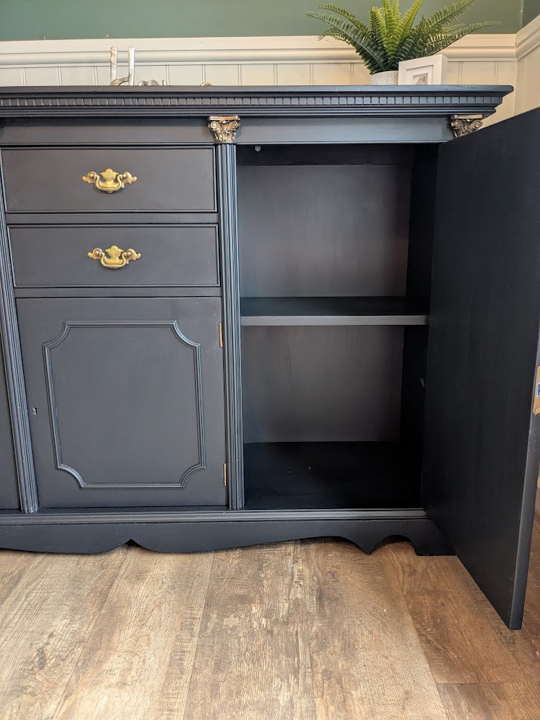 tall vintage sideboard