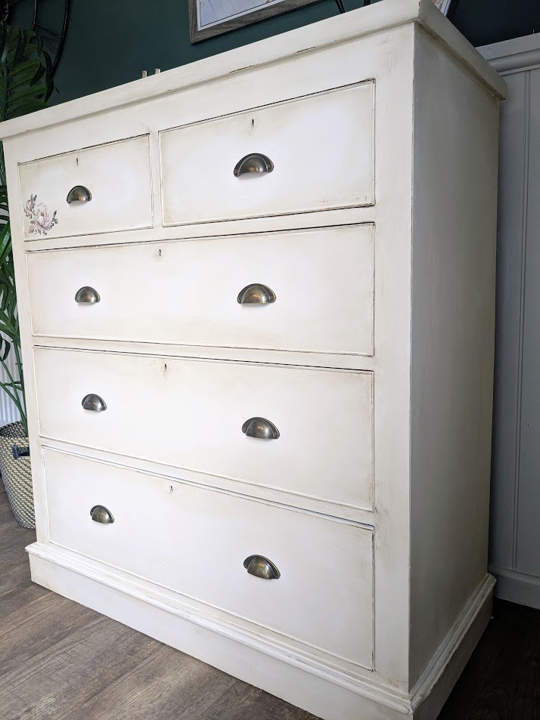 off white chest of drawers