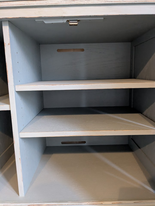 upcycled cupboard