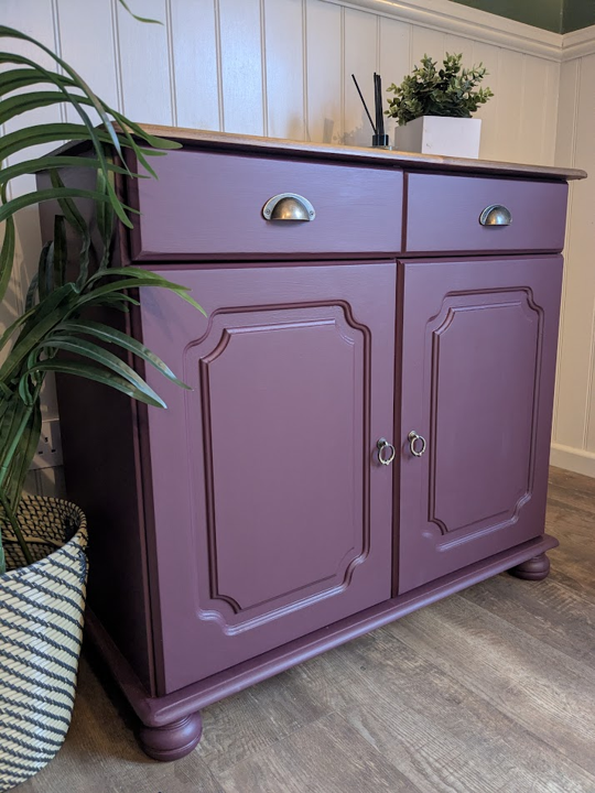 upcycled pine cupboard