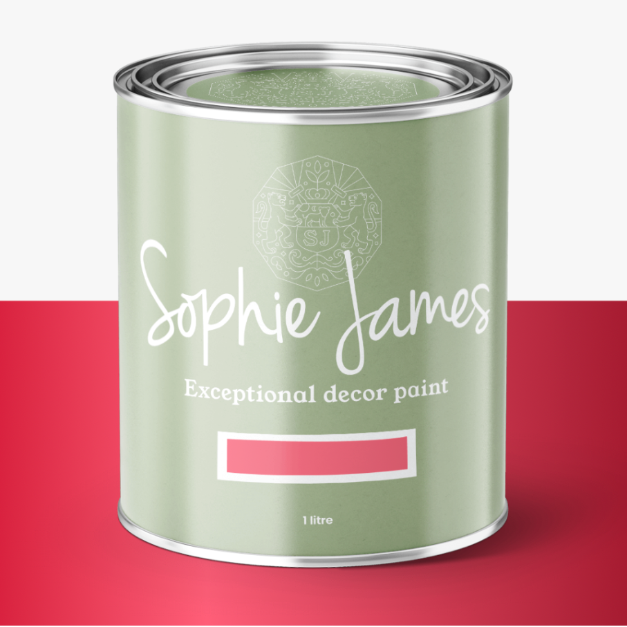 Silver Fuschia Furniture and wall paint