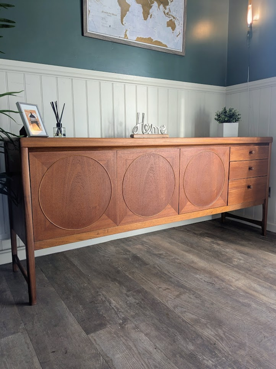 refurbished nathan circles sideboard
