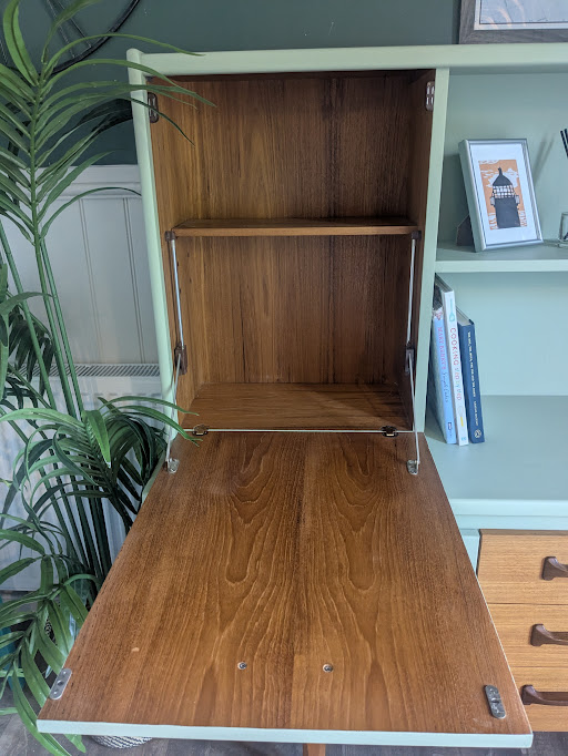 upcycled dresser mid century