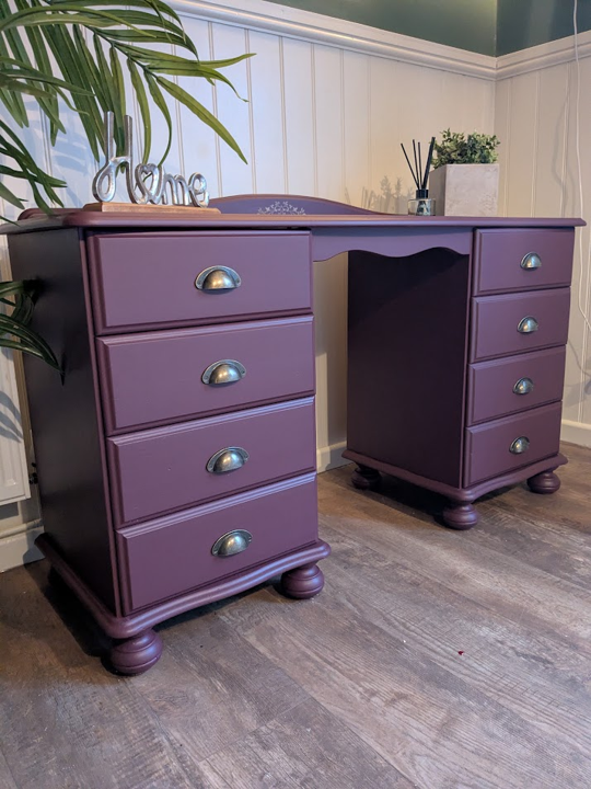 purple desk