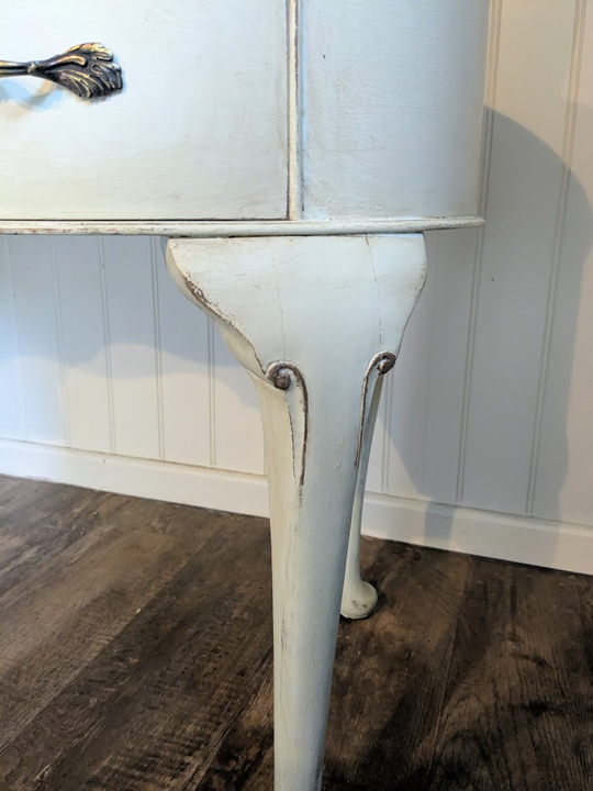 upcycled vintage dressing table