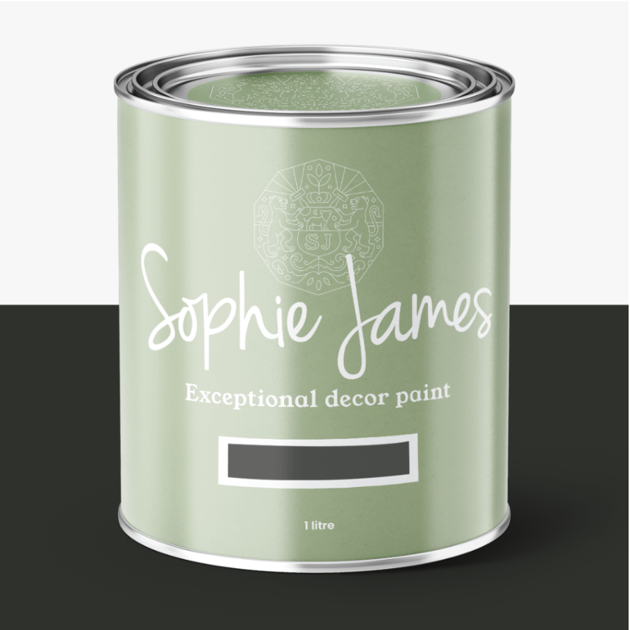 Emerald Black Furniture and Wall Paint