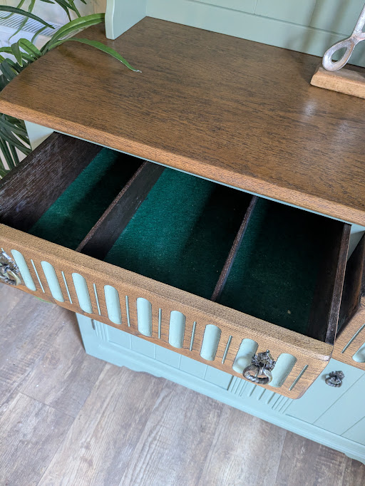 upcycled vintage dresser