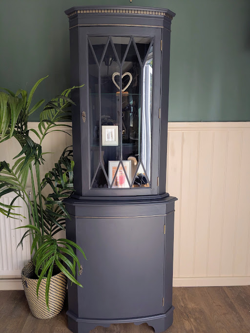 Upcycled Corner Cabinets