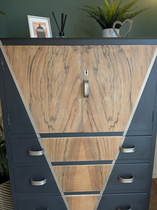 art deco cupboard