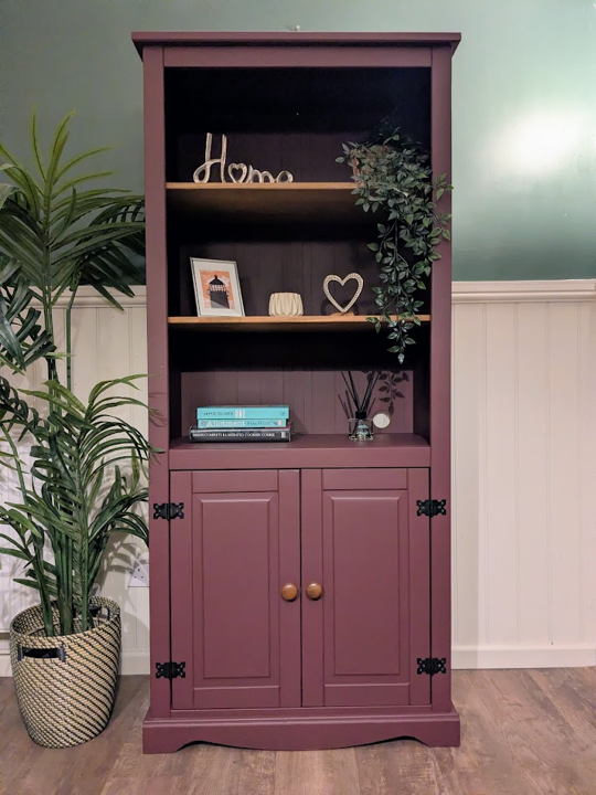 Purple Bookcase