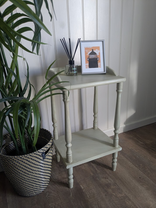 light green plant stand