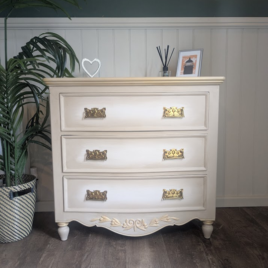 French style vintage drawers
