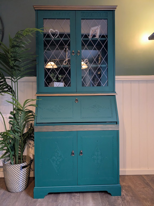 upcycled bureau bookcase