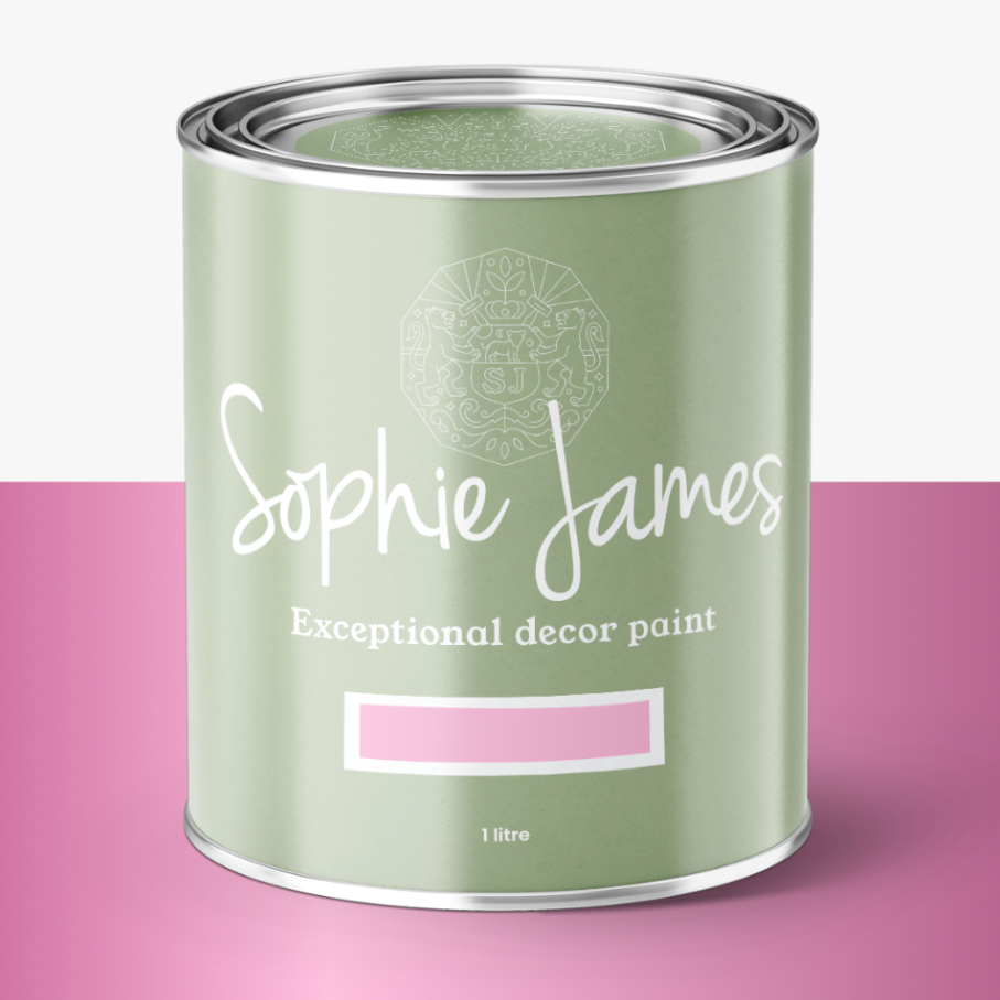 Pink Popsicle Furniture and Wall Paint