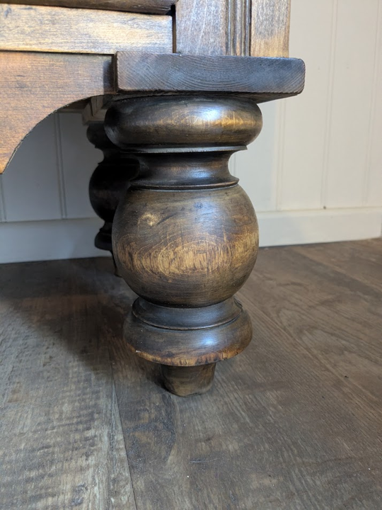 wooden chest of drawers