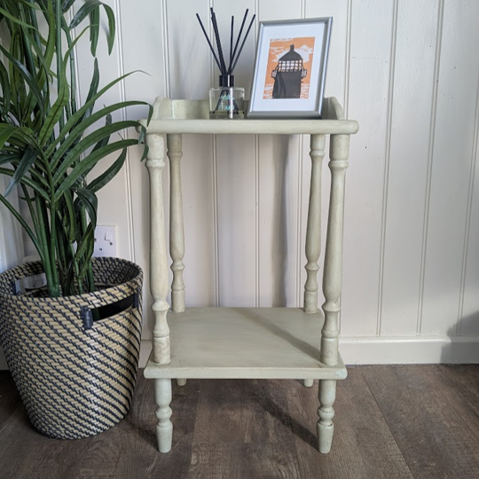 light green side table