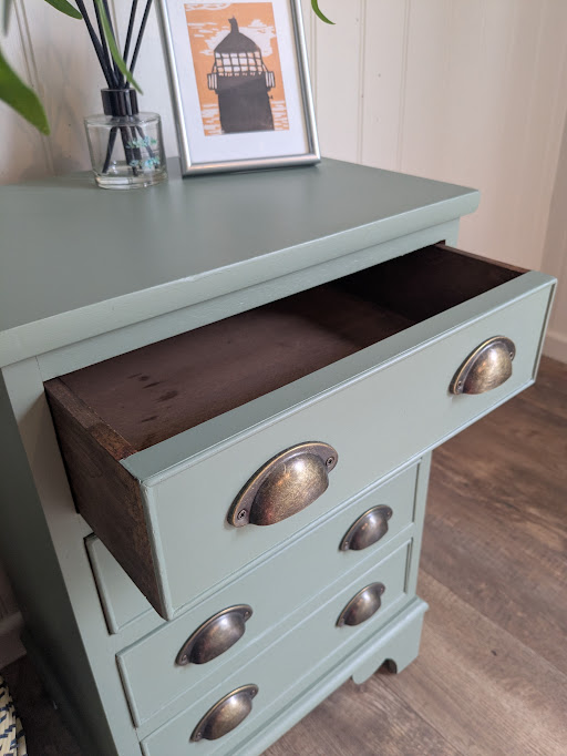 bedside drawers top drawer open