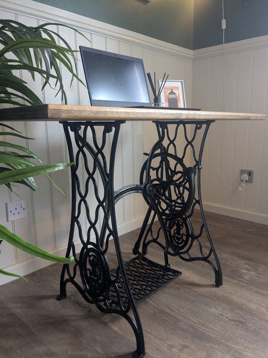 upcycled desk