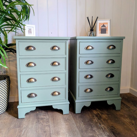Upcycled Bedside Cabinets