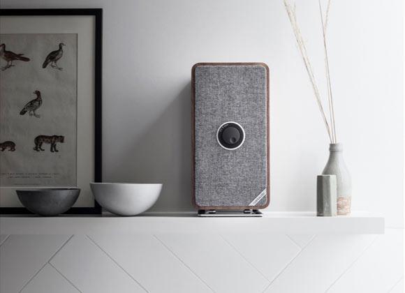 Ruark Audio MRx Bluetooth Connected Wireless Speaker System in Rich Walnut Veneer