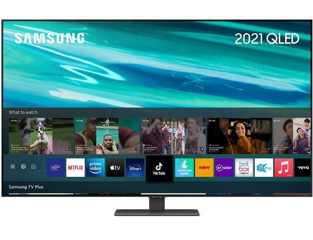 Samsung QE75Q80AATXXU 75 inch QLED 4K HDR 1500 Full Array LED TV