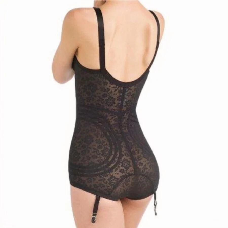 Black Body Briefer Closed Crotch rear