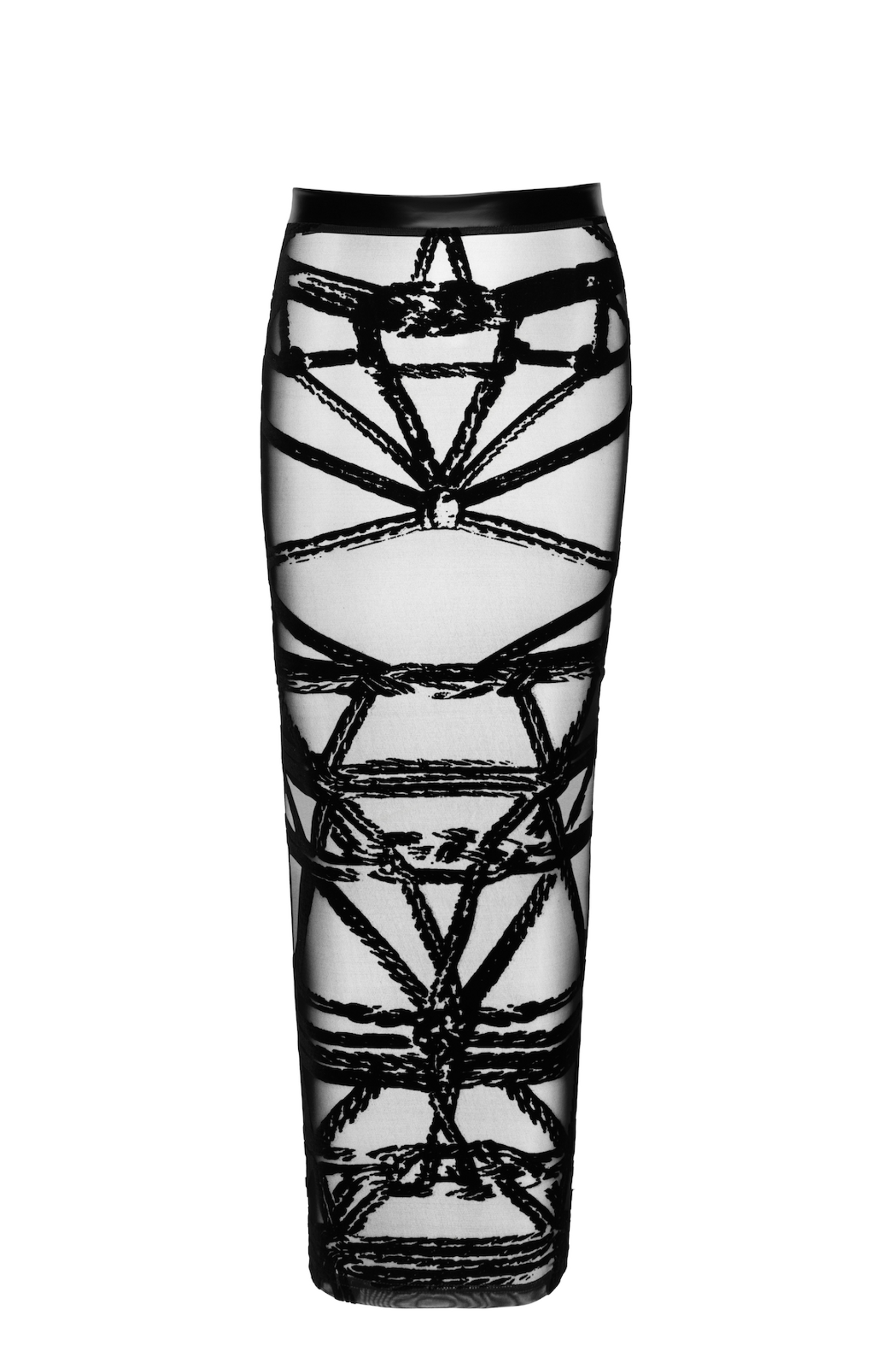 Bondesque Sheer Long Skirt front
