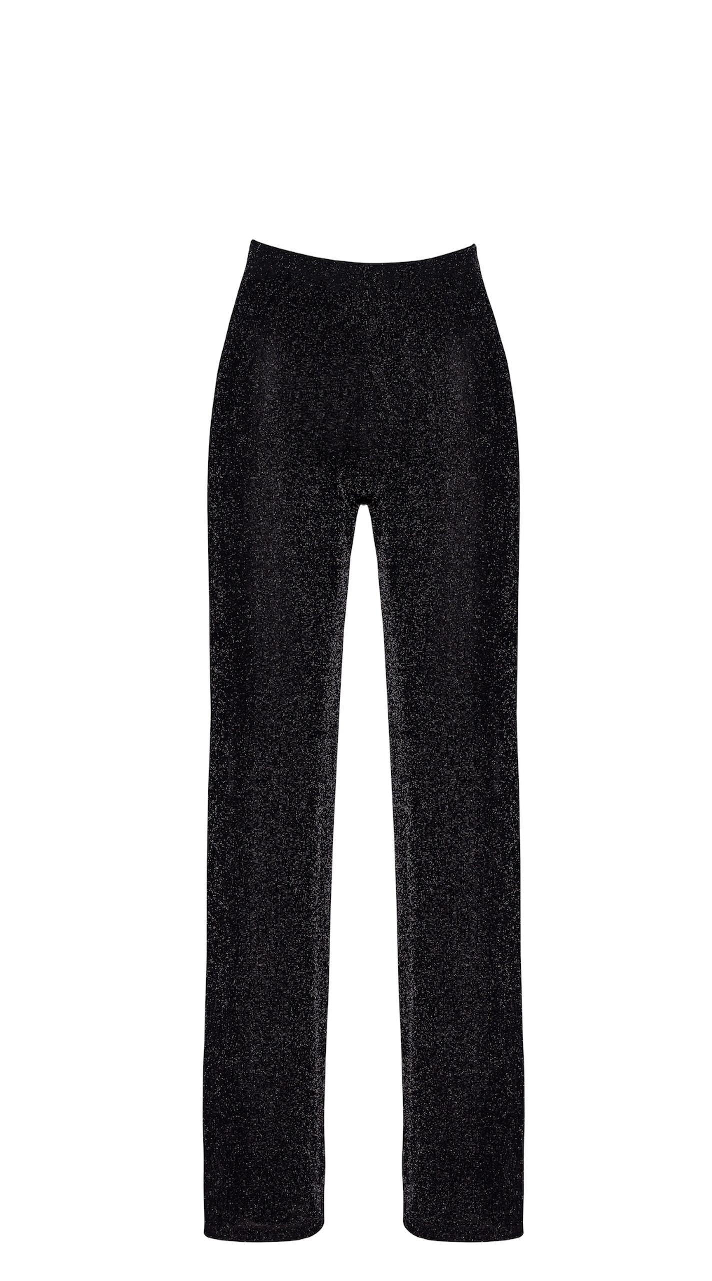 Onyx Palazzo Sheer Trousers rear