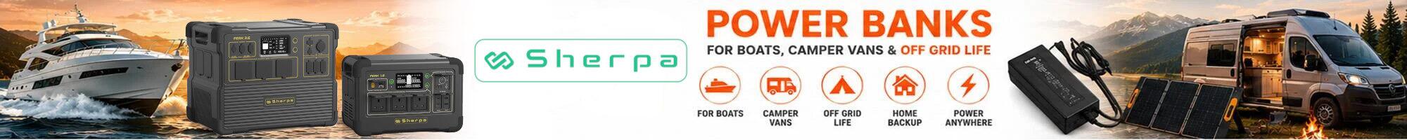 Sherpa Power Solutions for marine, leisure and off-grid adventure