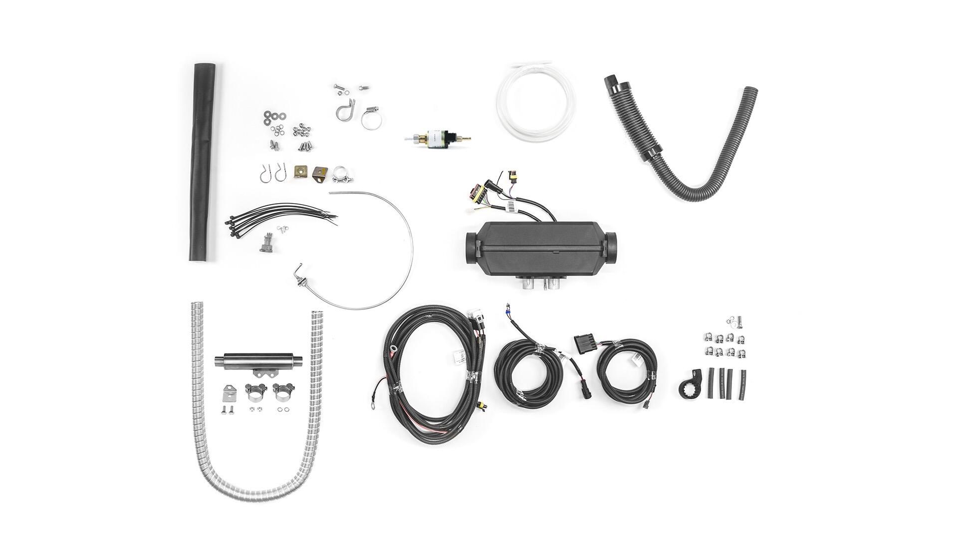 Autoterm 2kW boat diesel heater with single vent kit