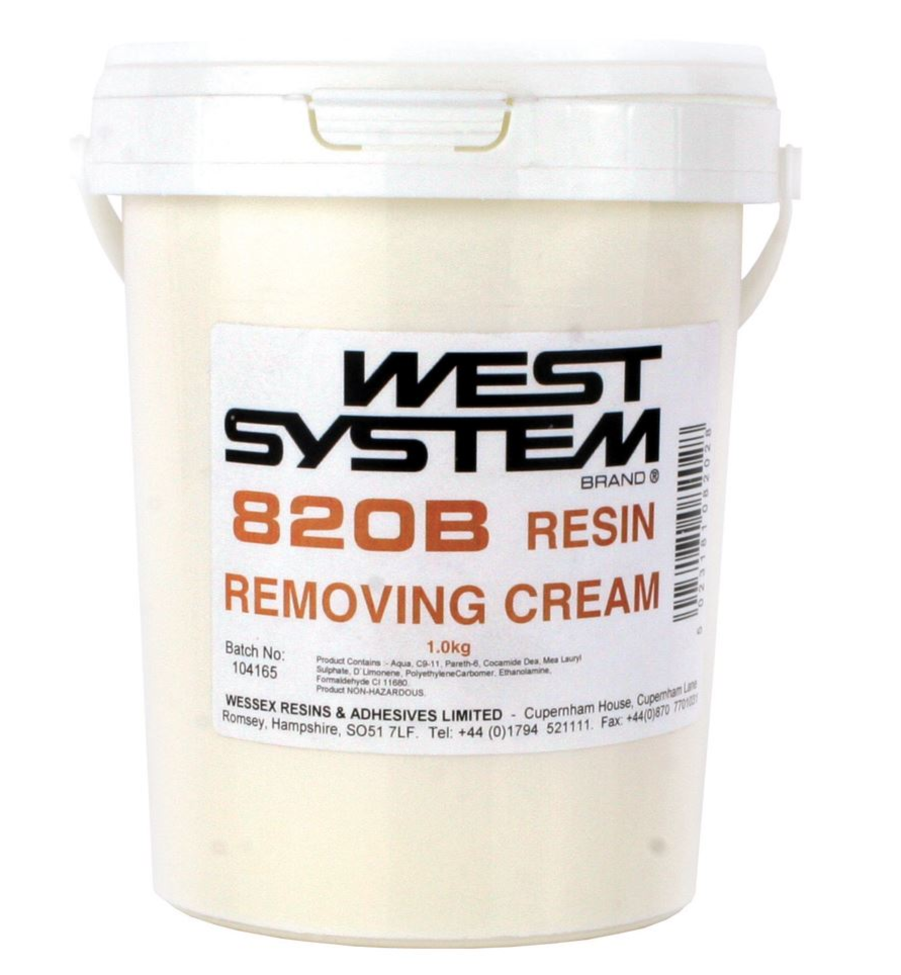 removing cream