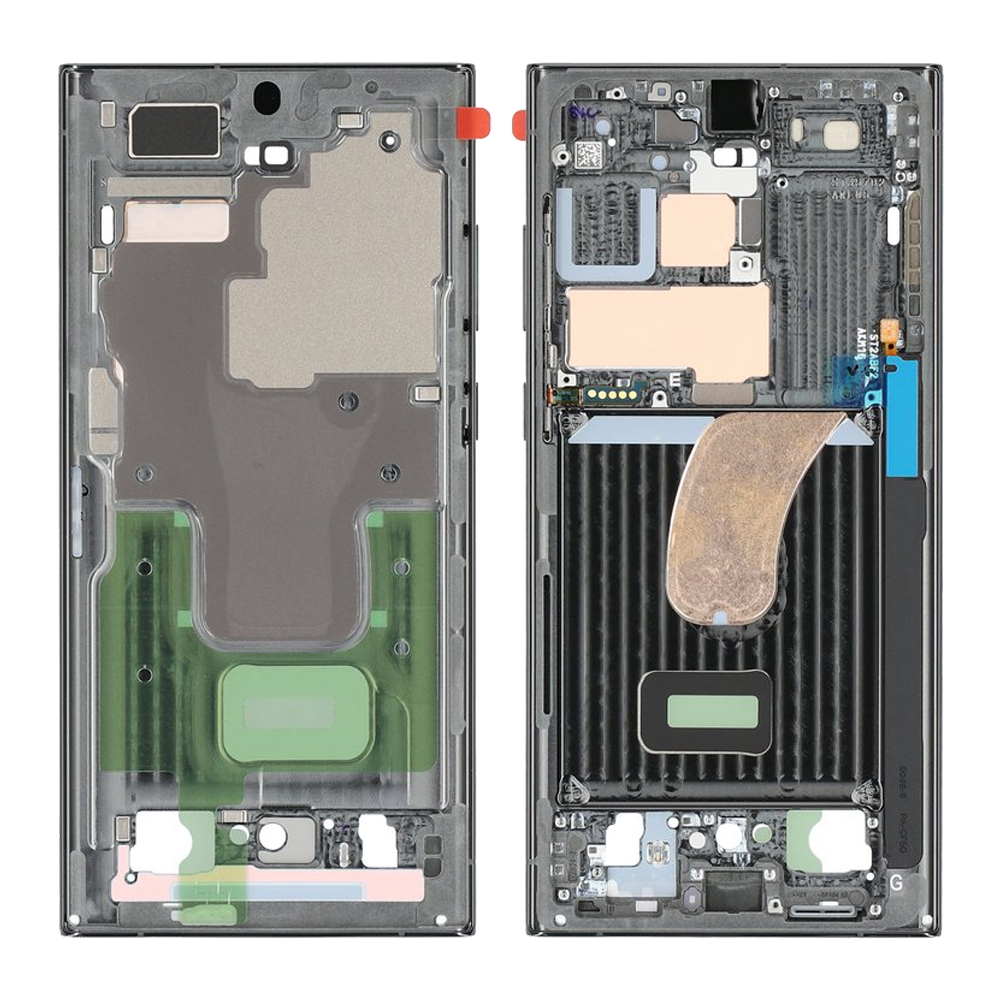 Samsung S918 Galaxy S23 Ultra Display Frame Chassis Green GH96 15833C