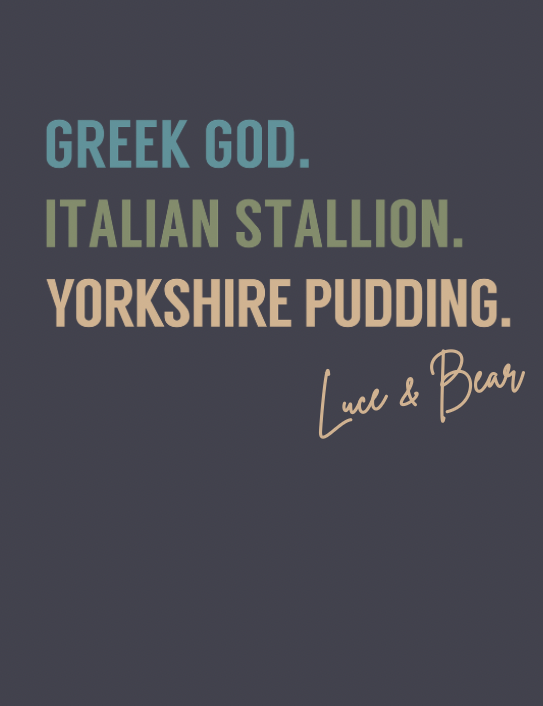 Close up of Yorkshire Pudding design