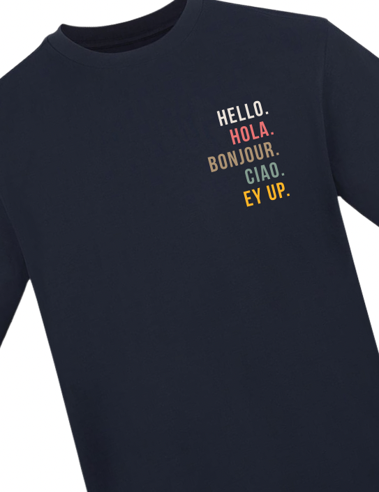 Navy Ey Up T-shirt