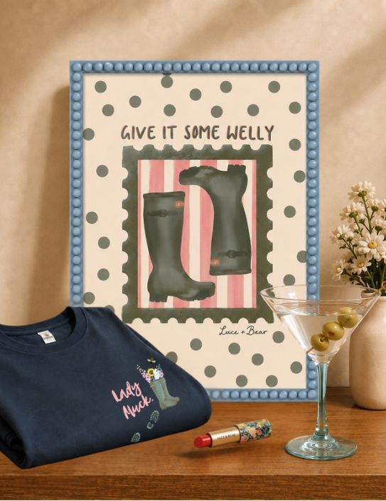 Give It Some Welly Print