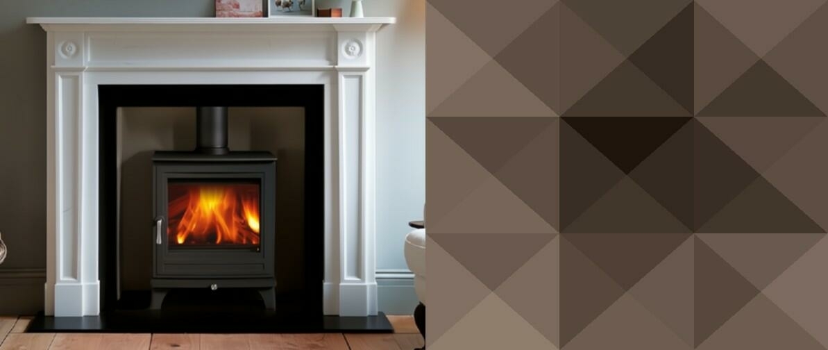 Wood brrning Stove with fireplace