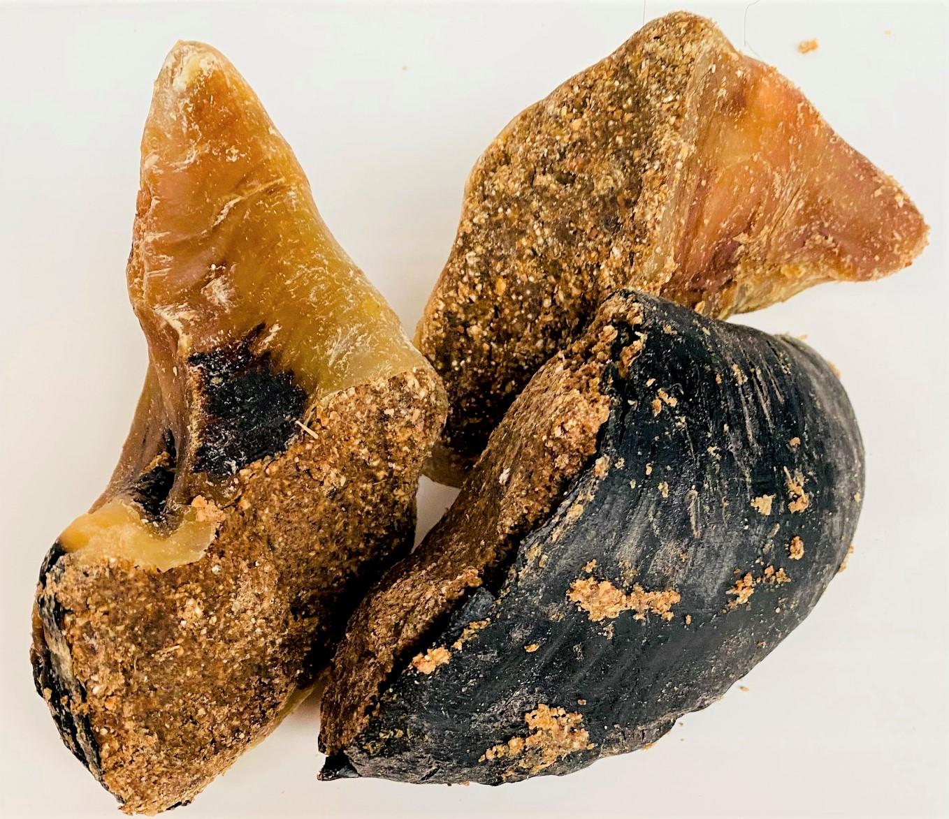 Meaty Filled Stuffed Cow Hooves: Long-Lasting Natural Dog Treat