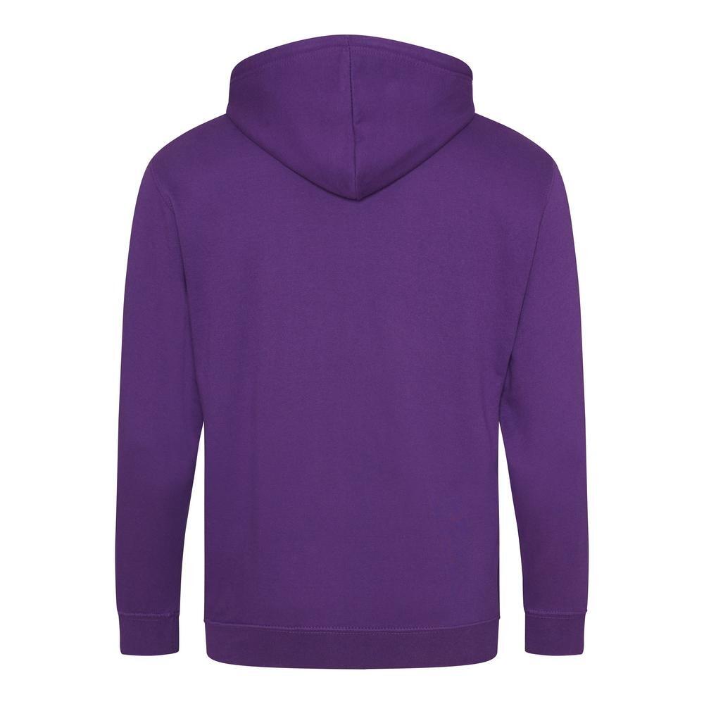 Purple Zipped Hoodie