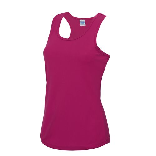 Cool Performance Women's Vest Hot Pink