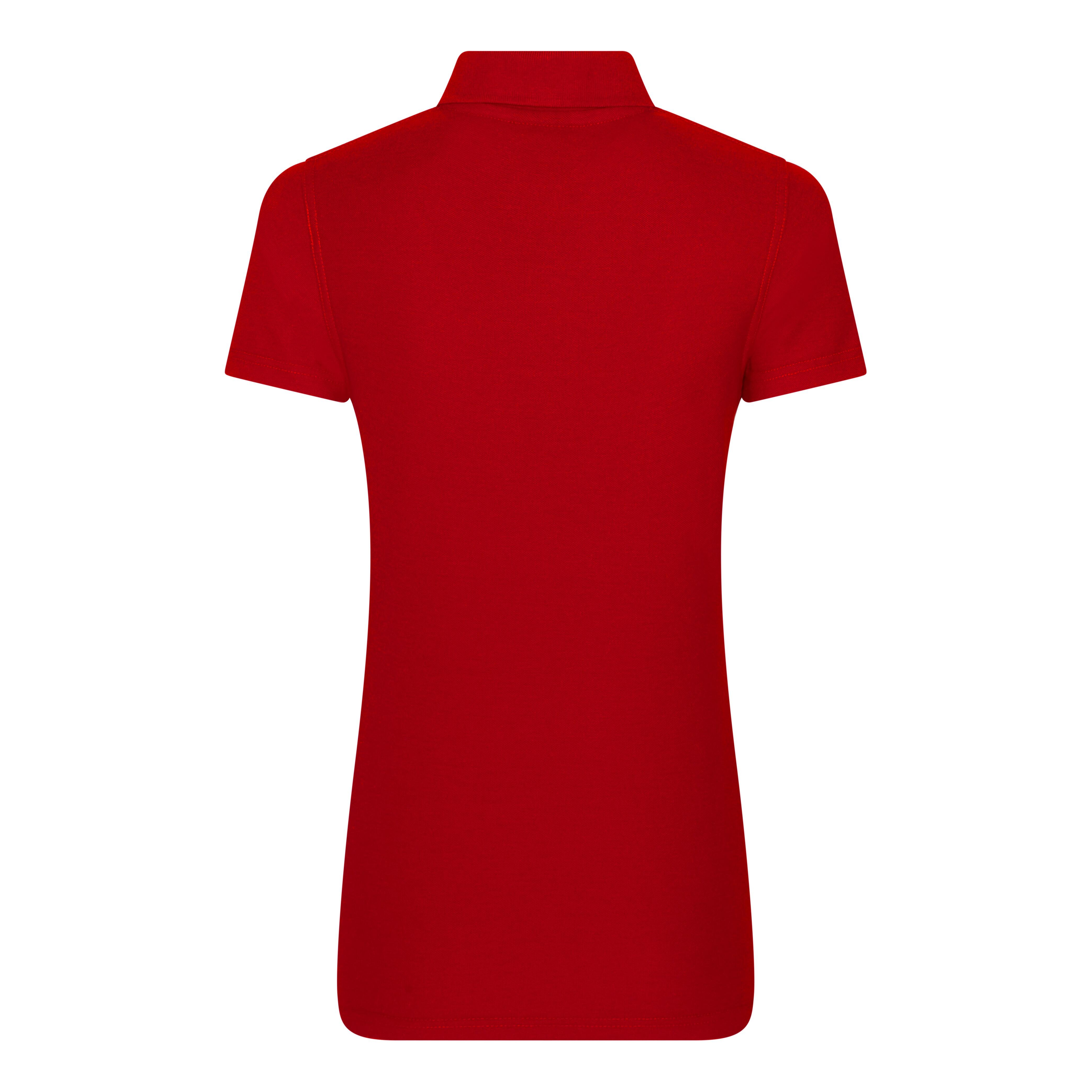 Premium Cotton Women's Polo Red