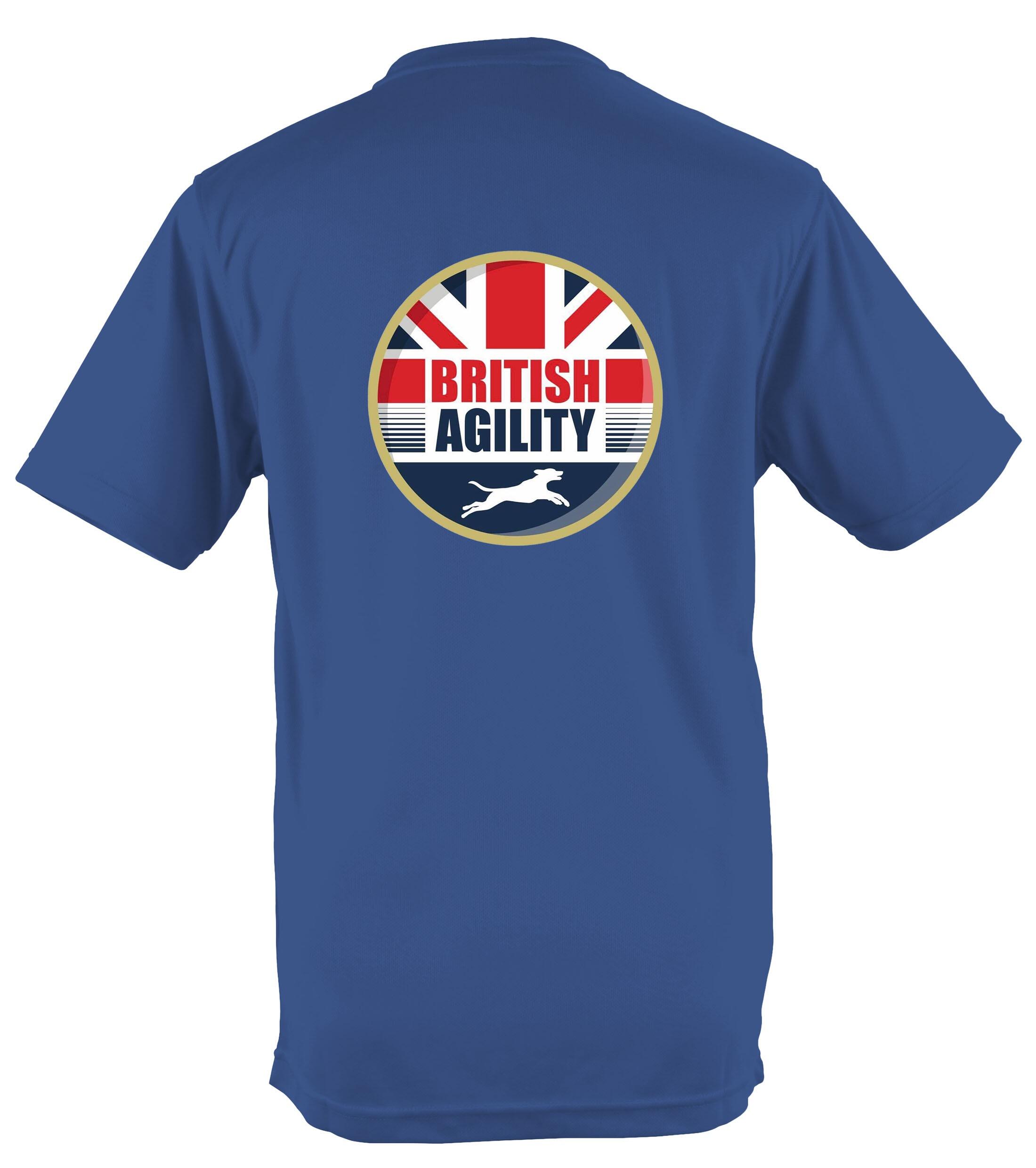 British Agility 2023 Cool T-Shirt Royal Blue