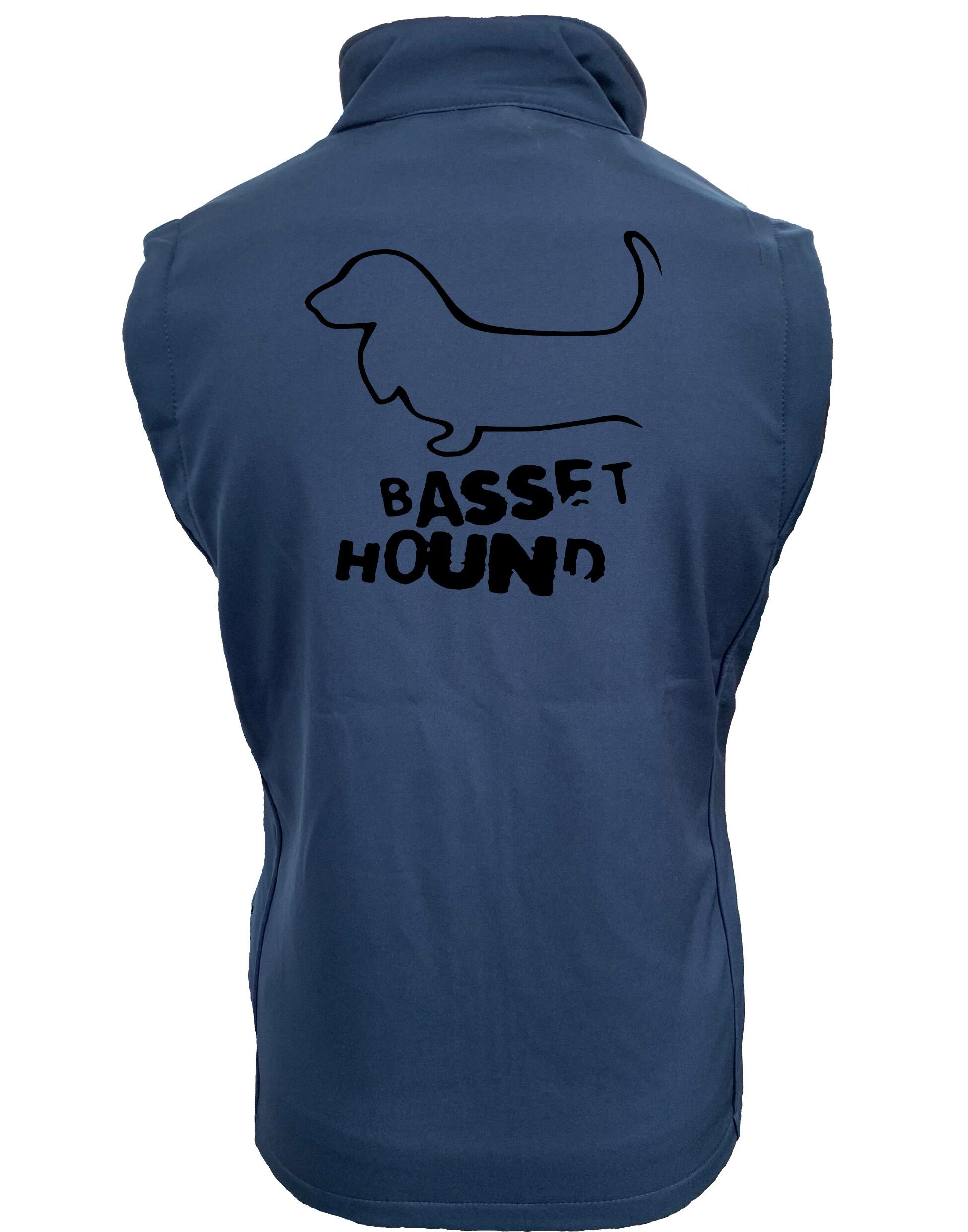 Women’s Basset Hound Softshell Jacket – Style and Comfort for Dog Lovers