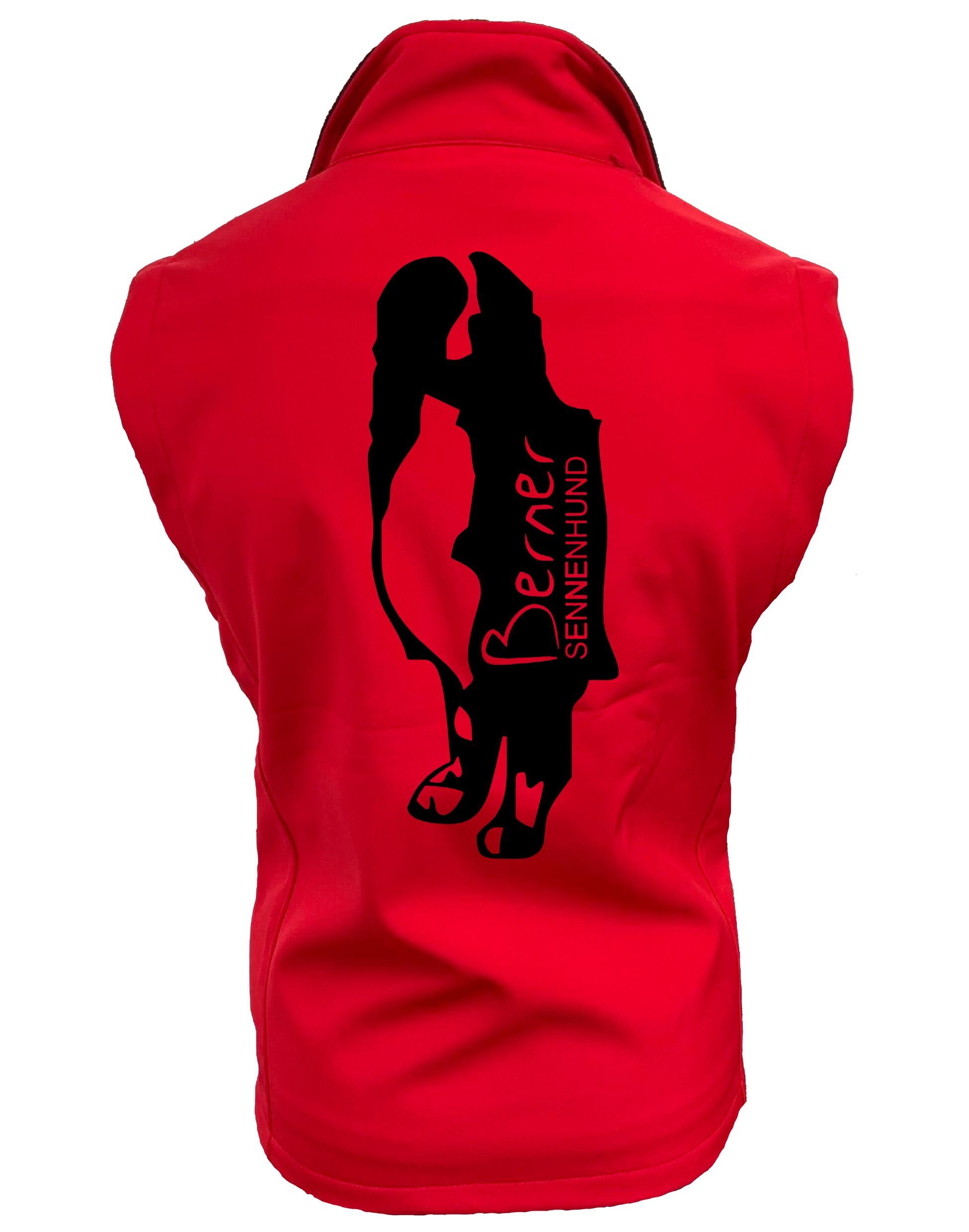 Unisex Berner Sennenhund Softshell Gilet – Style Meets Comfort for Berner Sennenhund Lovers