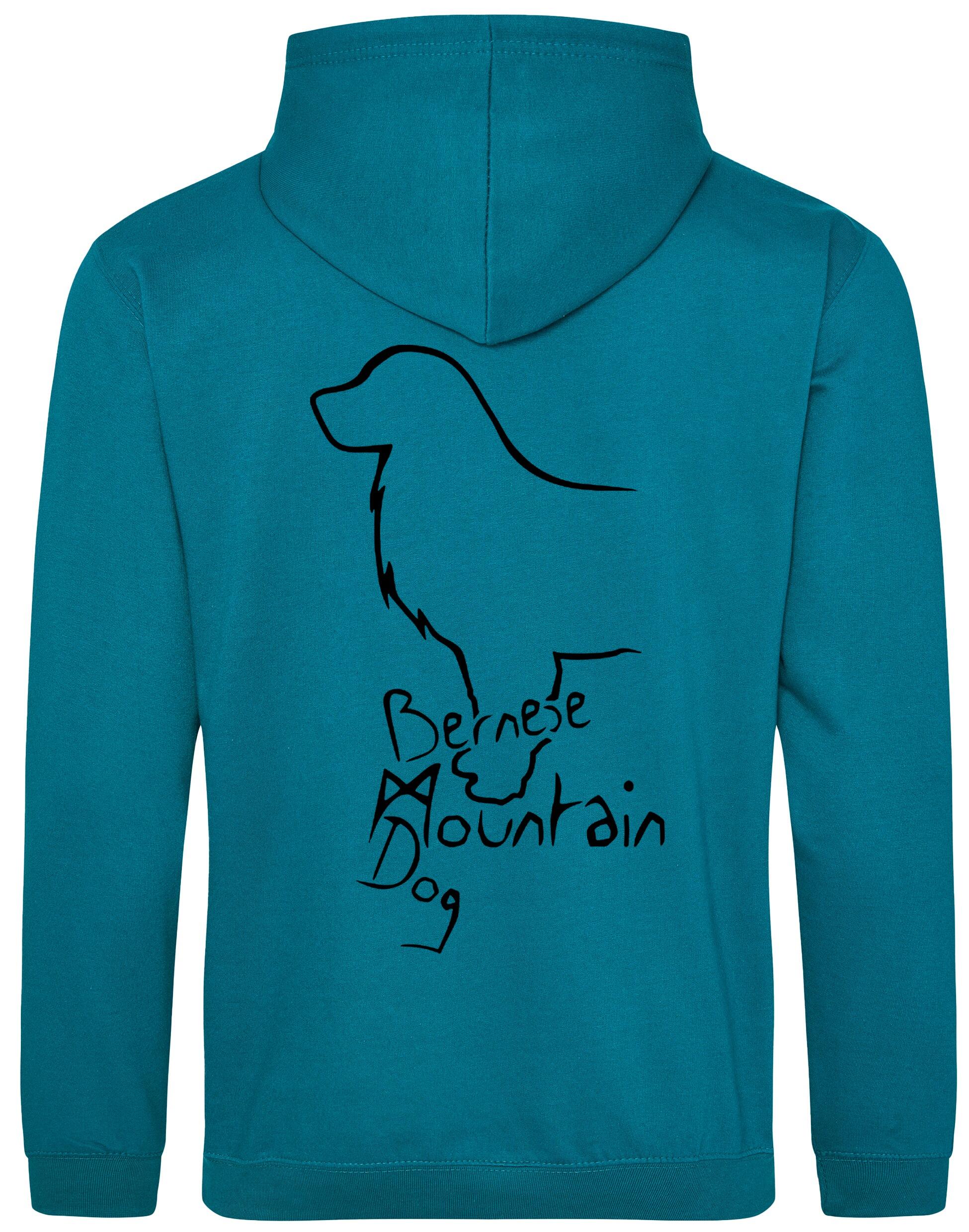 Bernese Mountain Dog Dog Breed Design Pullover Hoodie – Style and Comfort for Dog Lovers