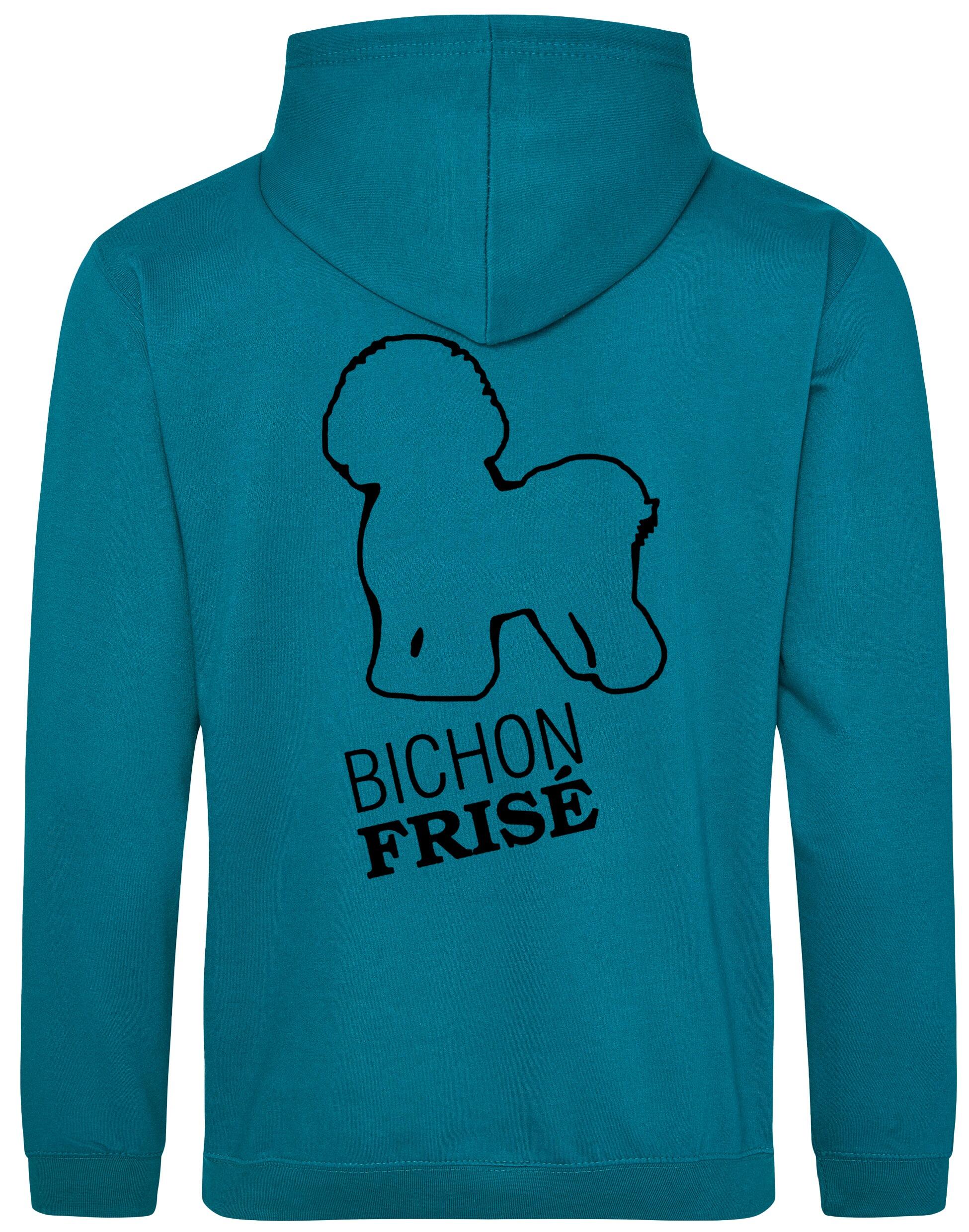 Bichon Frise Dog Breed Design Pullover Hoodie – Style and Comfort for Dog Lovers