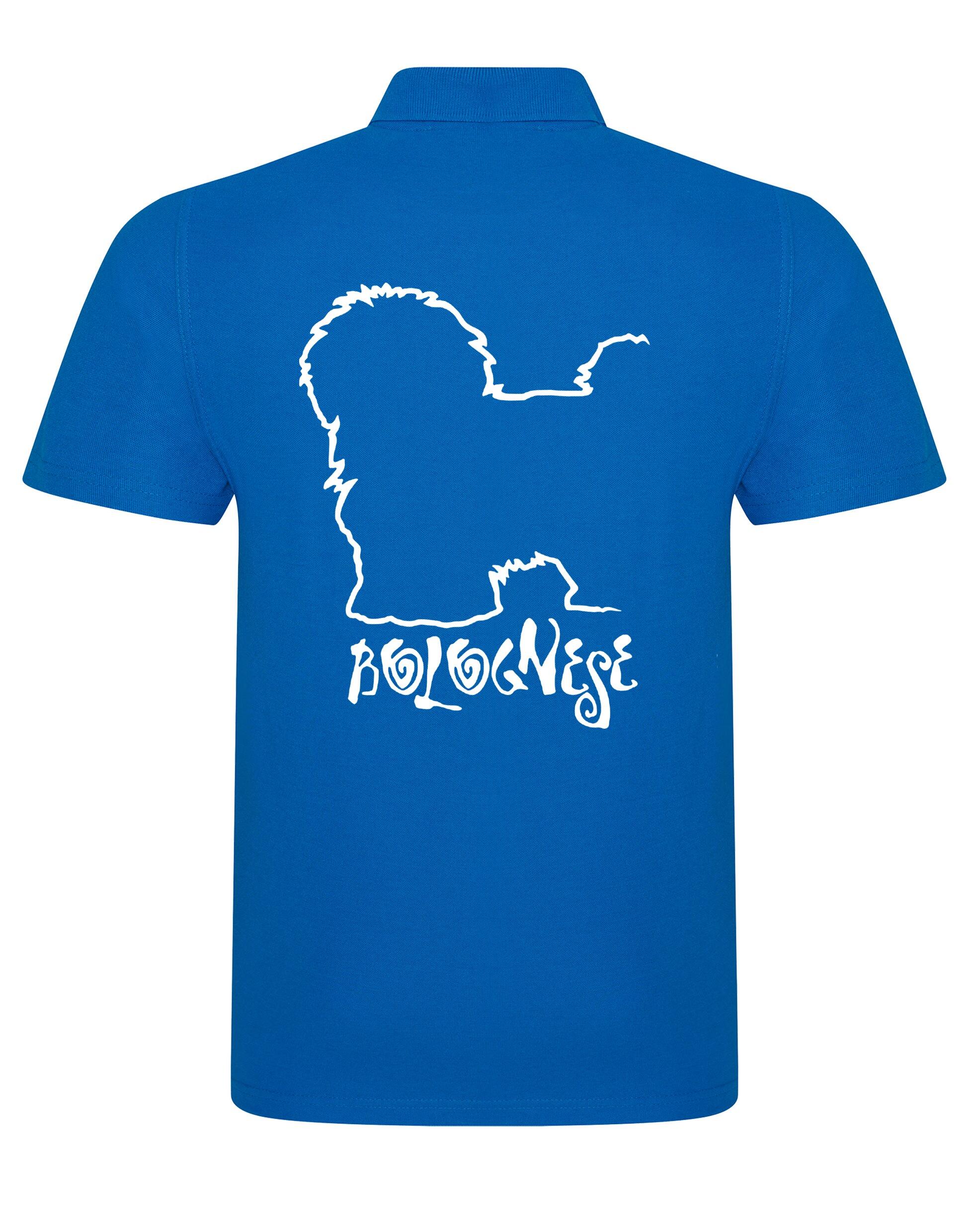 Unisex Cotton Polo with Bolognese Dog Breed Design – Comfort and Style for Every Bolognese Enthusiast