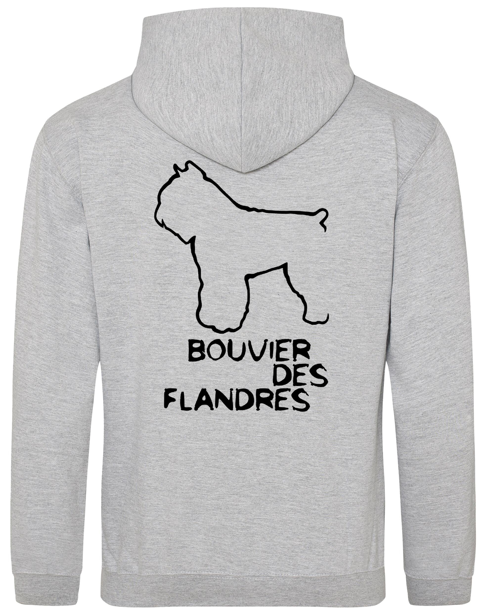Bouvier des Flandres Dog Breed Design Pullover Hoodie – Style and Comfort for Bouvier Lovers